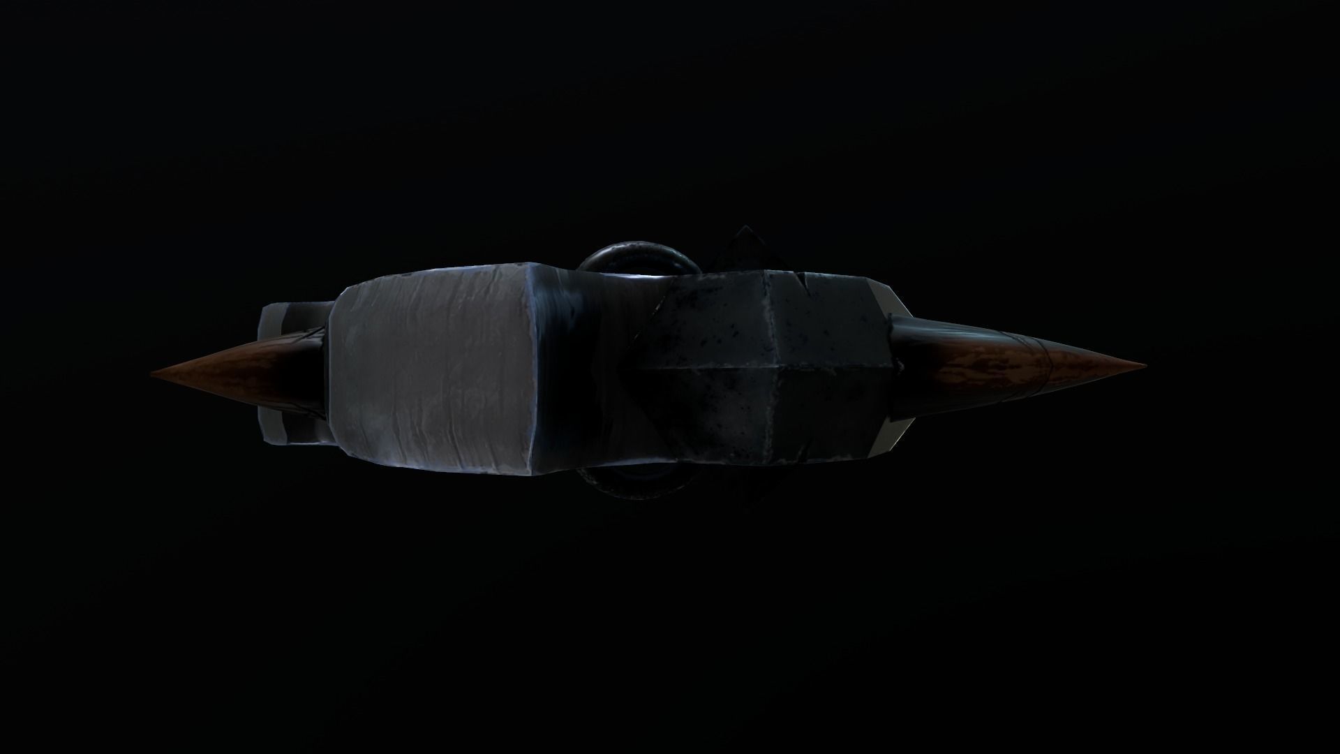 Magical Stylized Sword 3D Model Low-poly 3D model_8