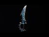 Magical Stylized Sword 3D Model Low-poly 3D model_1