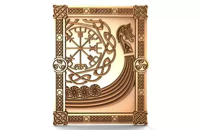 Viking ship 2 CNC
