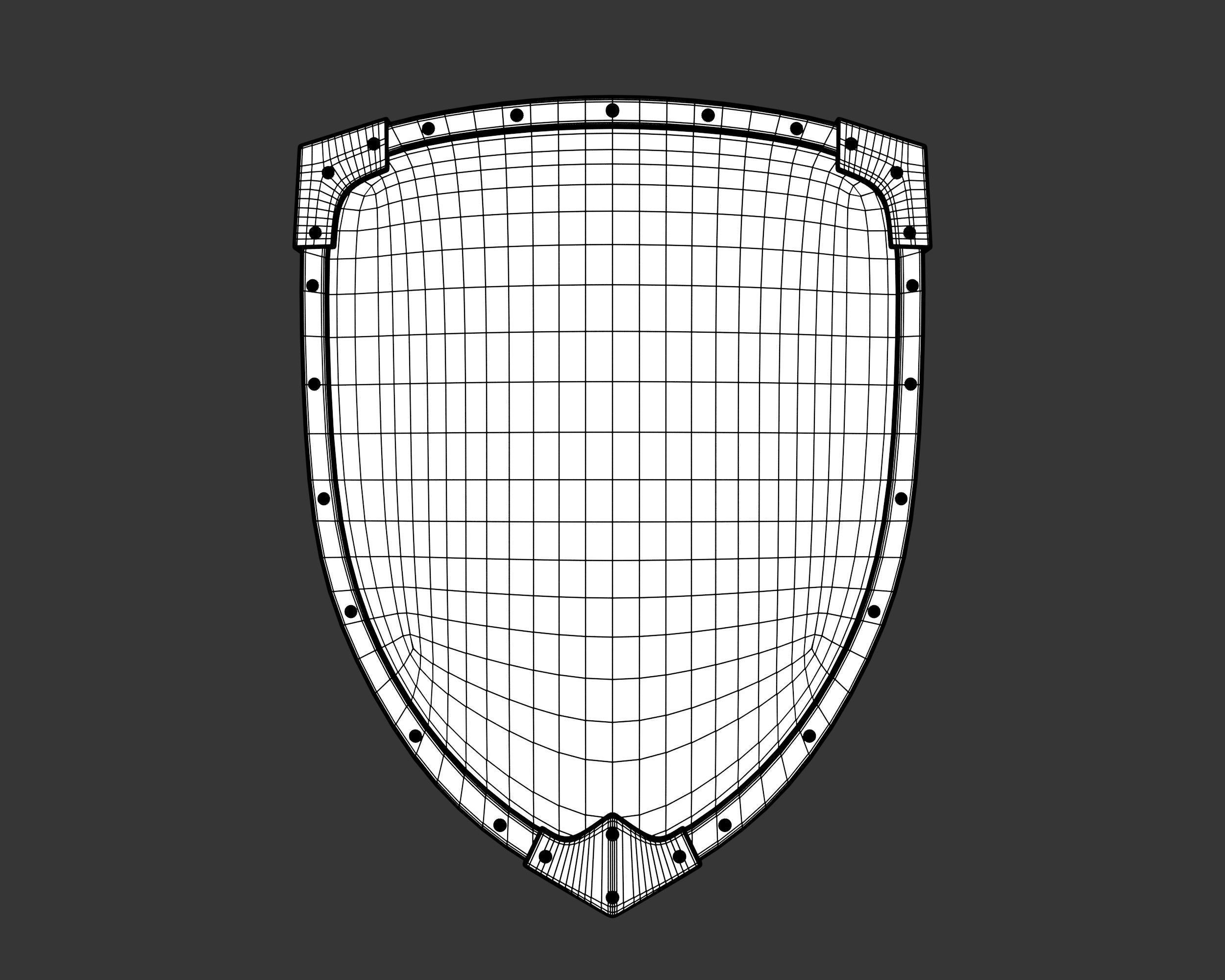 Medieval Collection Weapons Shields _23