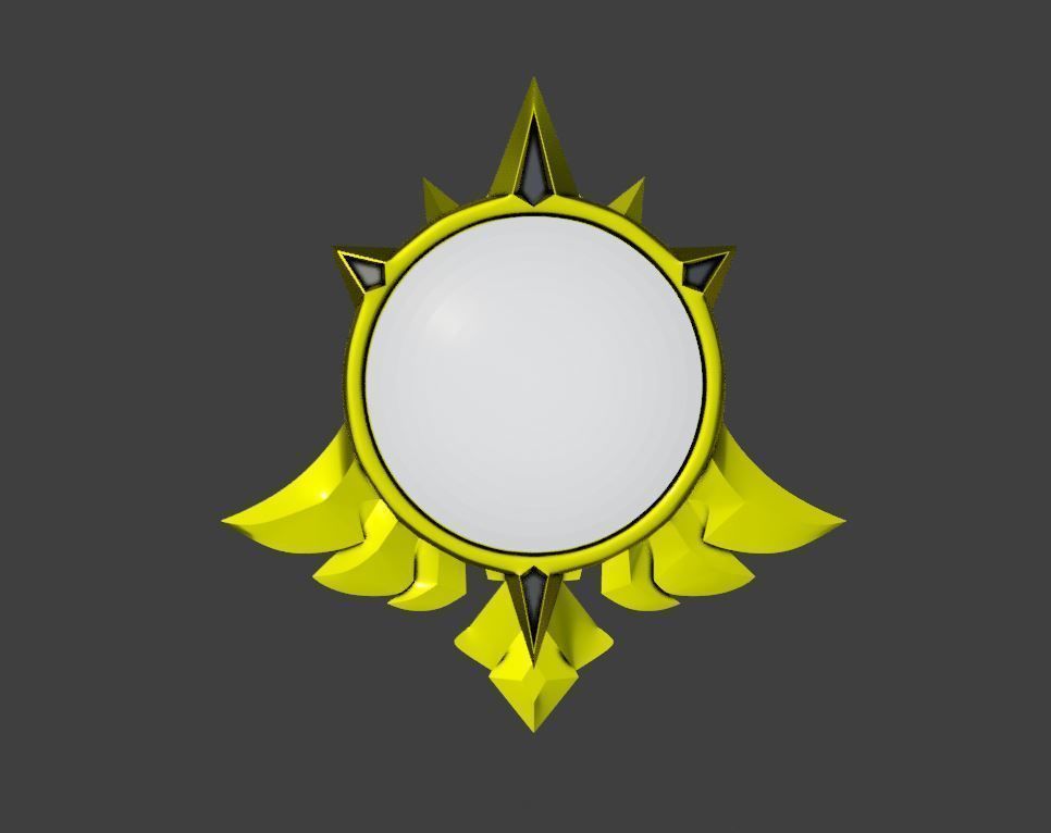 Genshin Impact Vision All elements Monstadt Variant  3D print model_2