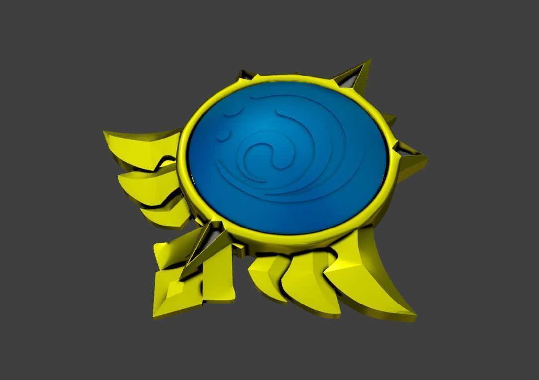 Genshin Impact Vision All elements Monstadt Variant  3D print model_10