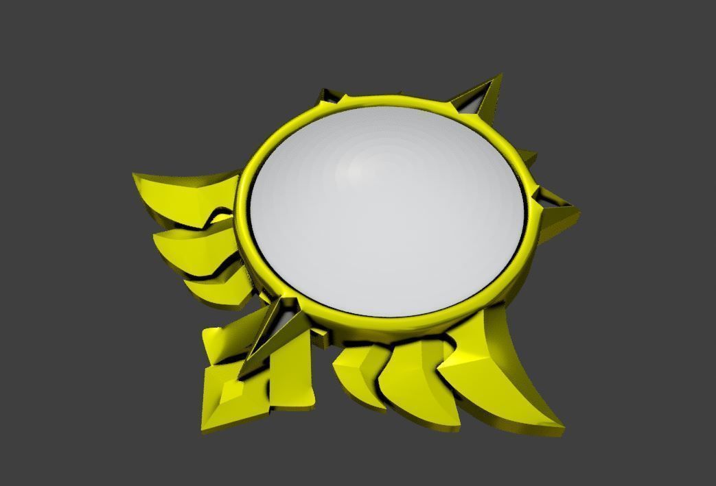 Genshin Impact Vision All elements Monstadt Variant  3D print model_1