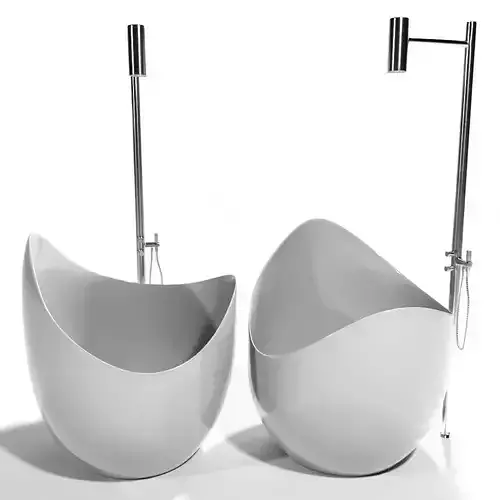 Bath Lunetta by Lupi 3D model