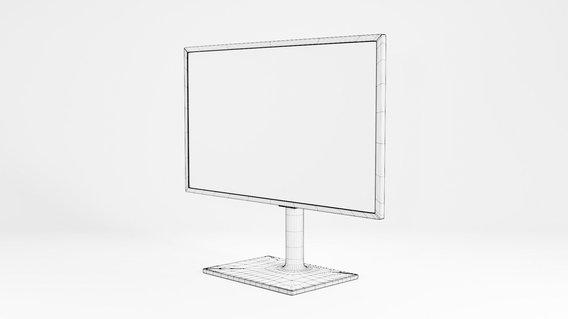 Monitor PC Led S 24 3D model_8