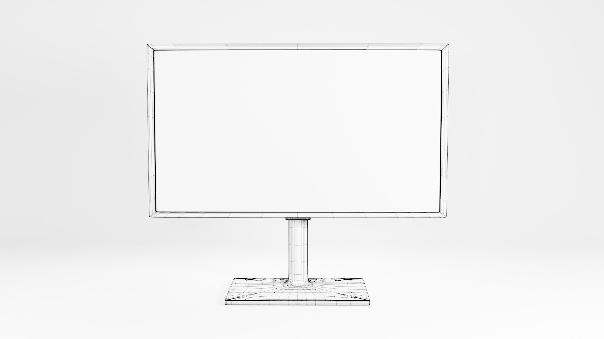 Monitor PC Led S 24 3D model_7
