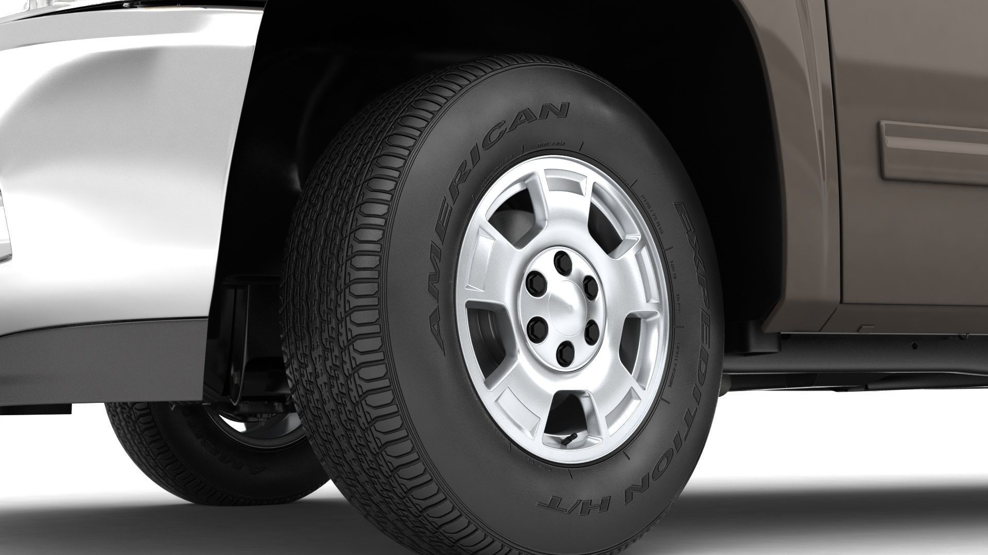 GENERIC PICKUP TRUCK 19 3D model_10