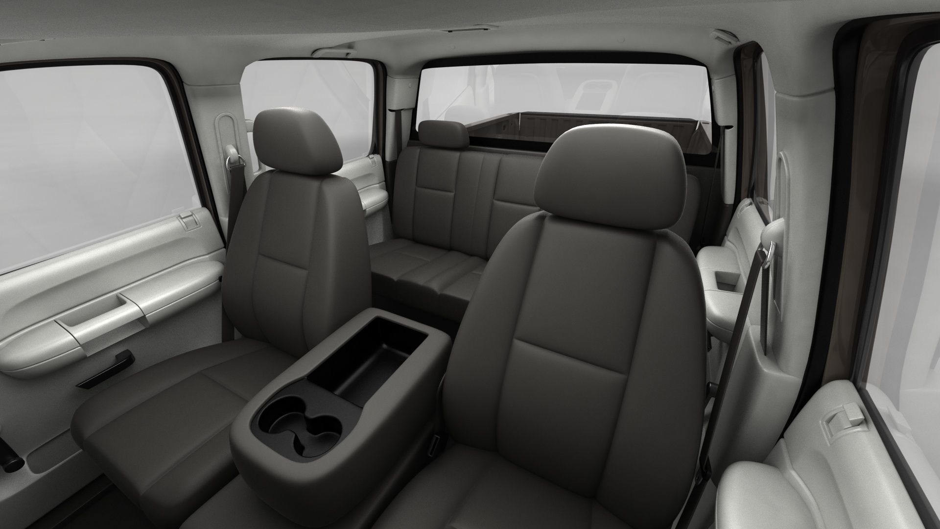 GENERIC PICKUP TRUCK 19 3D model_18