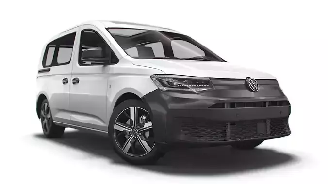 Caddy Model Caddy 2021 High Quality Best 3D model Exterior Interior 3D model | CGTrader