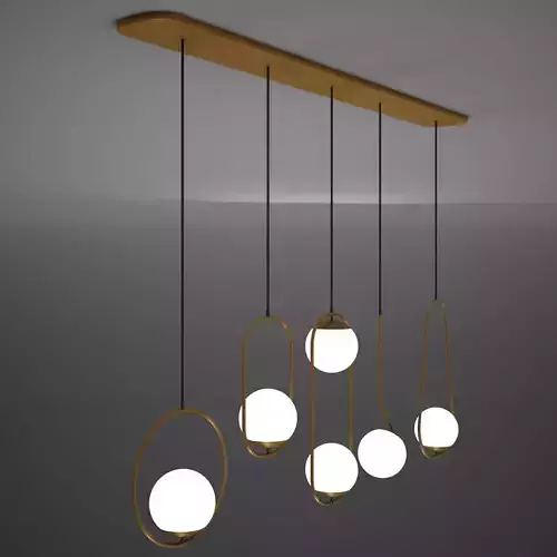 HD Ceiling Pendant Sphere Lamp Modern