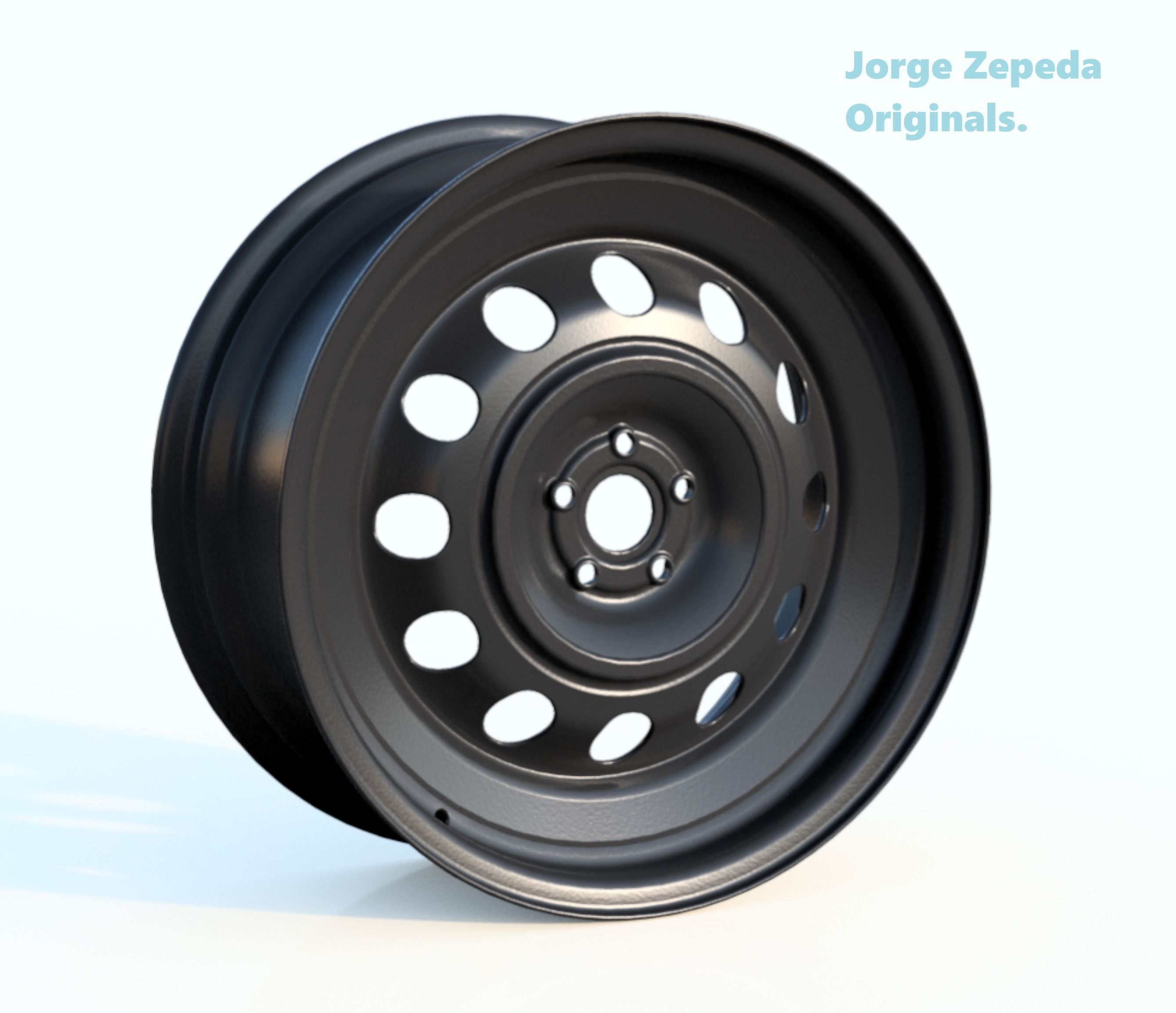 Steel Rim aka STEELIE 3D model_5