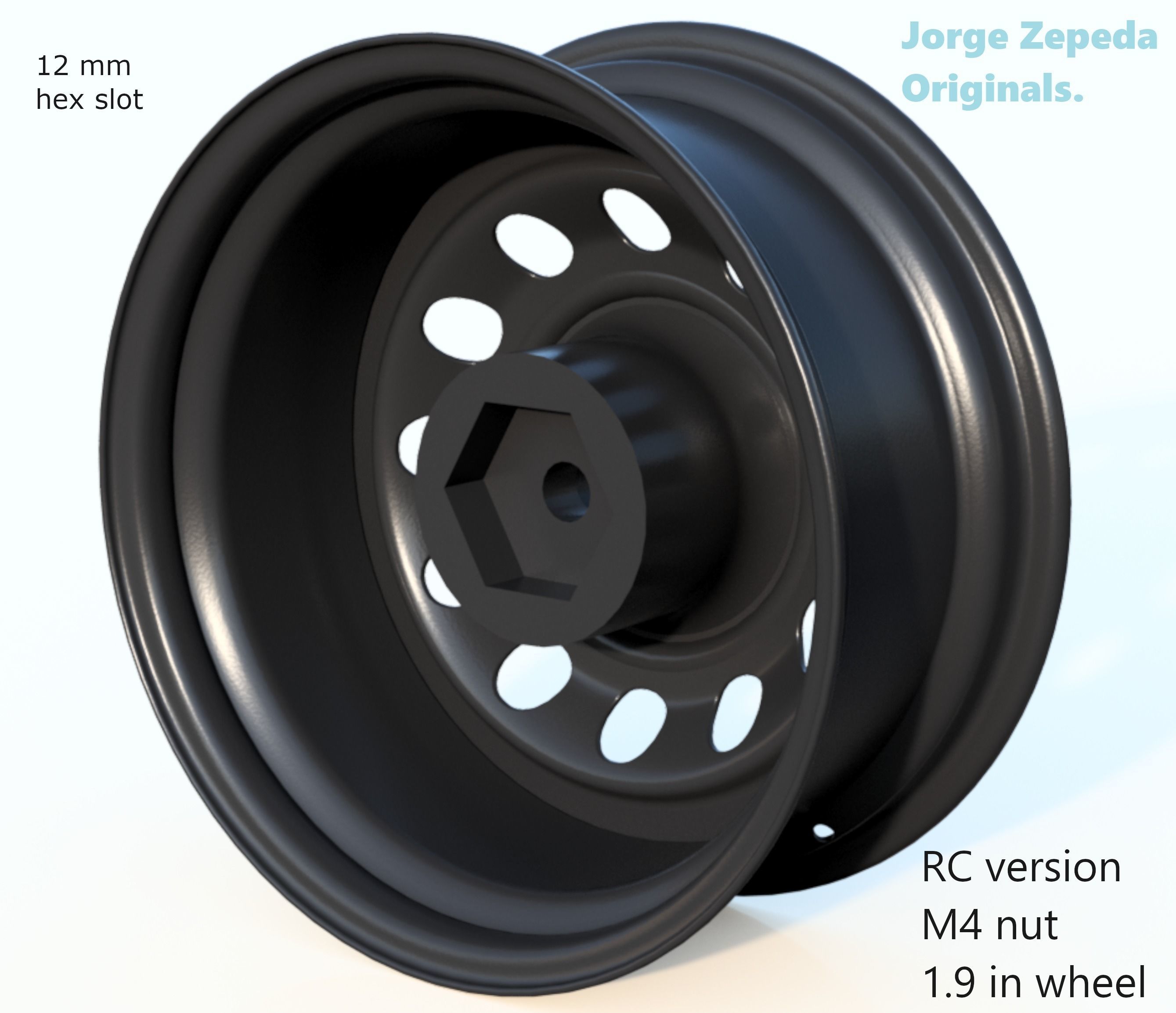 Steel Rim aka STEELIE 3D model_6