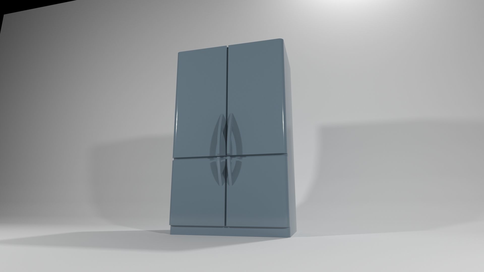 XOLODILNIK  Refrigerator 01 3d max 2017 v ray render by NX Low-poly 3D model_5