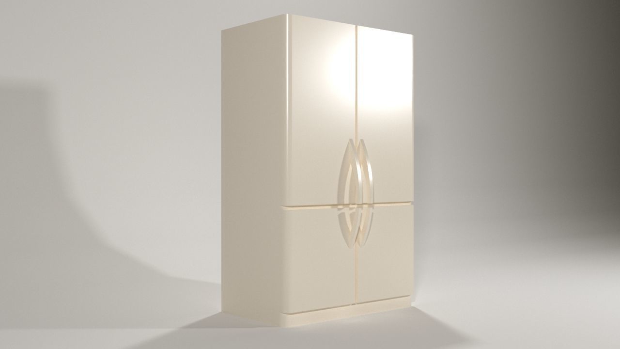 XOLODILNIK  Refrigerator 01 3d max 2017 v ray render by NX Low-poly 3D model_2