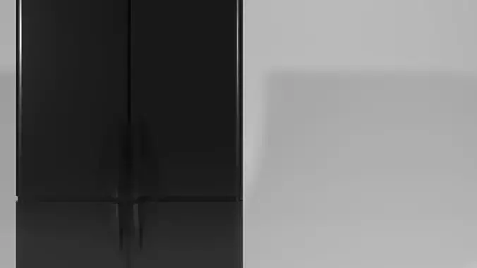 XOLODILNIK  Refrigerator 01 3d max 2017 v ray render by NX