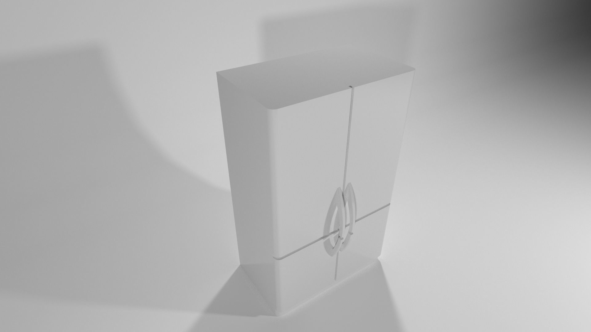 XOLODILNIK  Refrigerator 01 3d max 2017 v ray render by NX Low-poly 3D model_4