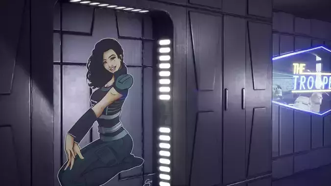 Star Wars The Clone Wars Venator Star Destroyer Interior Prefab