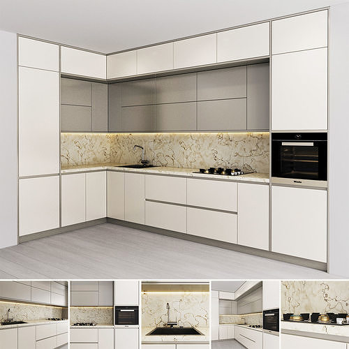kitchen 036 Free 3D model