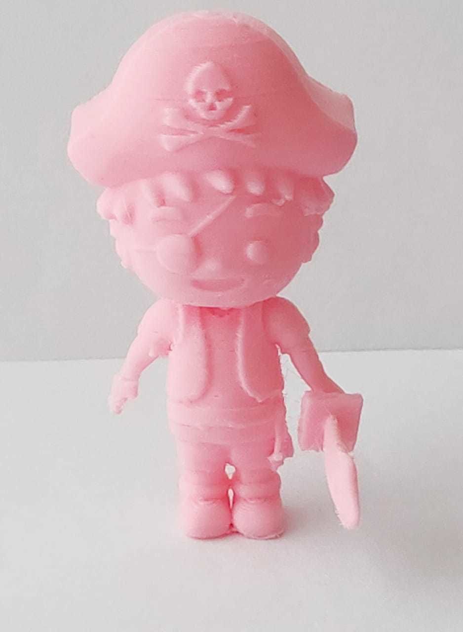 Cute Pirate 3D print model_4
