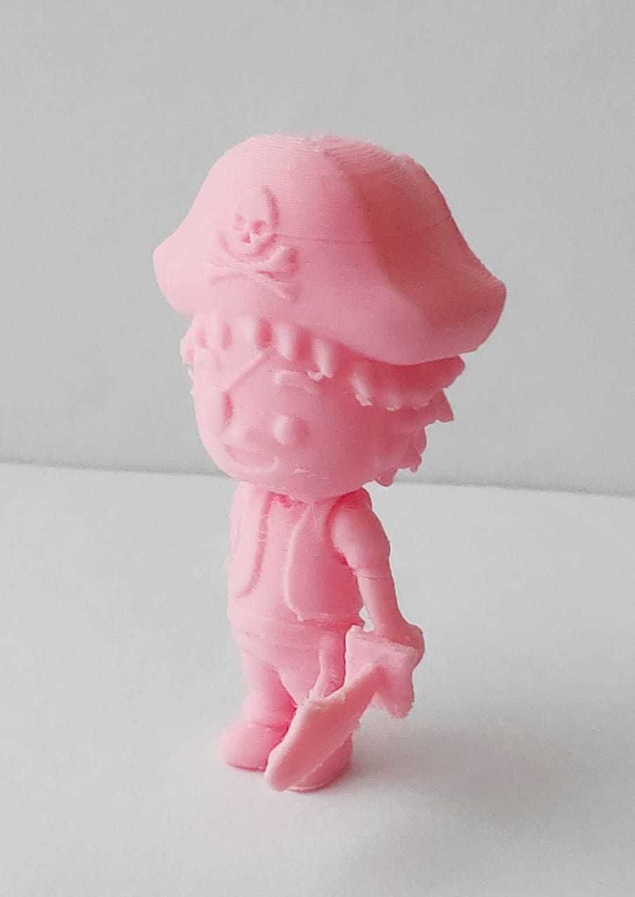 Cute Pirate 3D print model_8