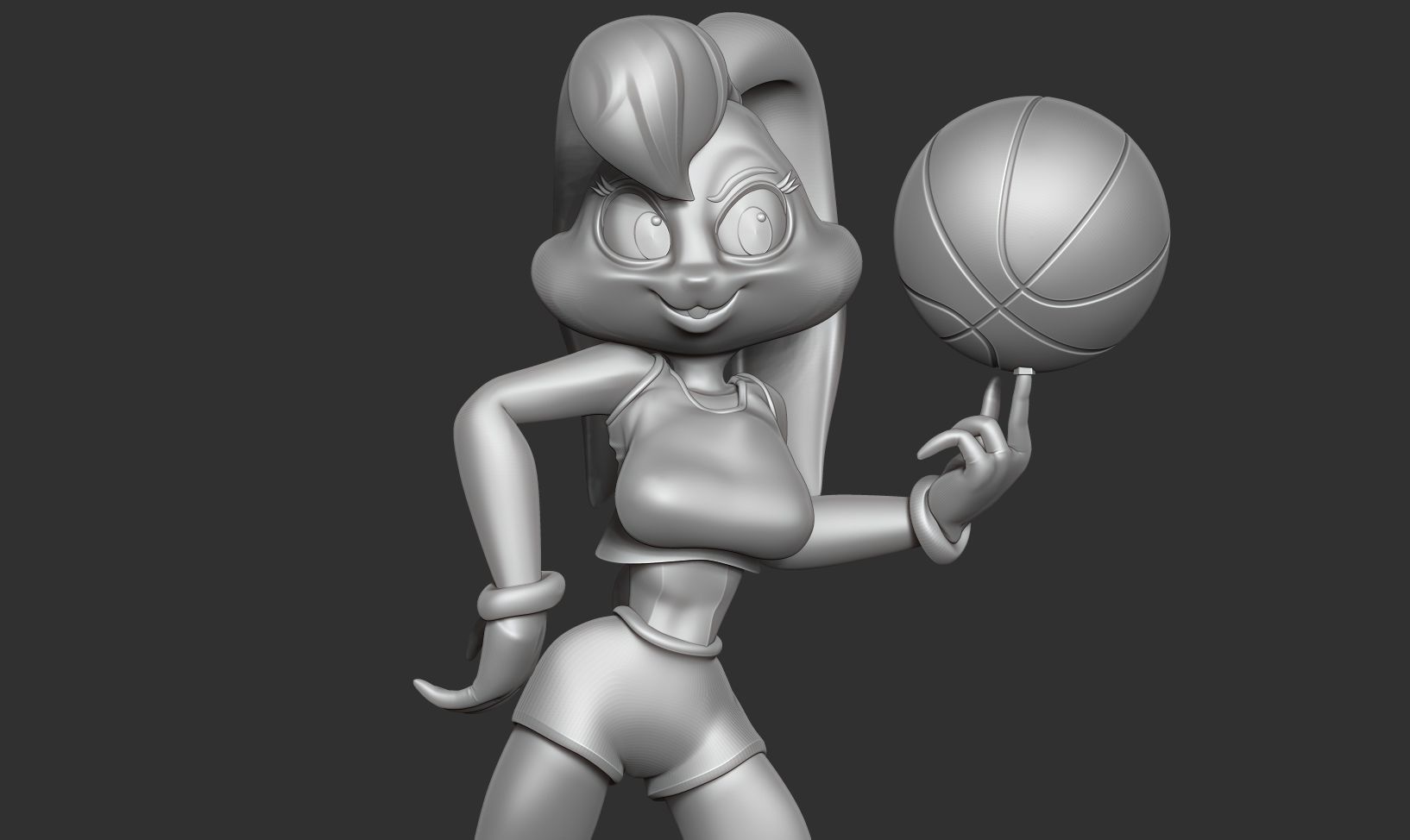 Lola Bunny 3D print model_8