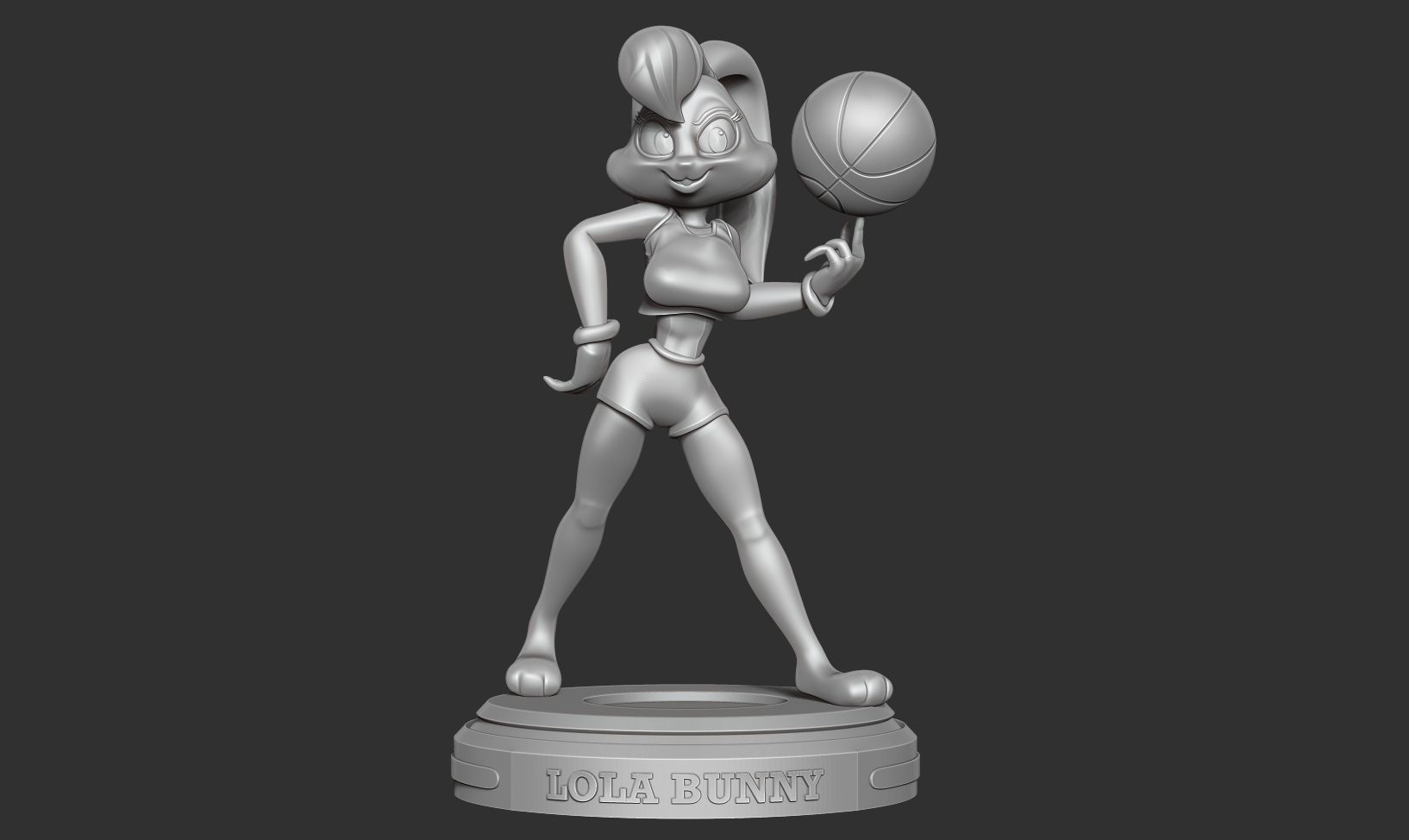 Lola Bunny 3D print model_10