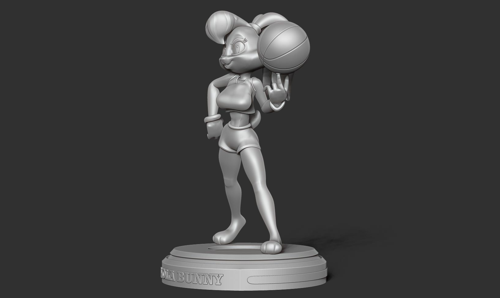 Lola Bunny 3D print model_12