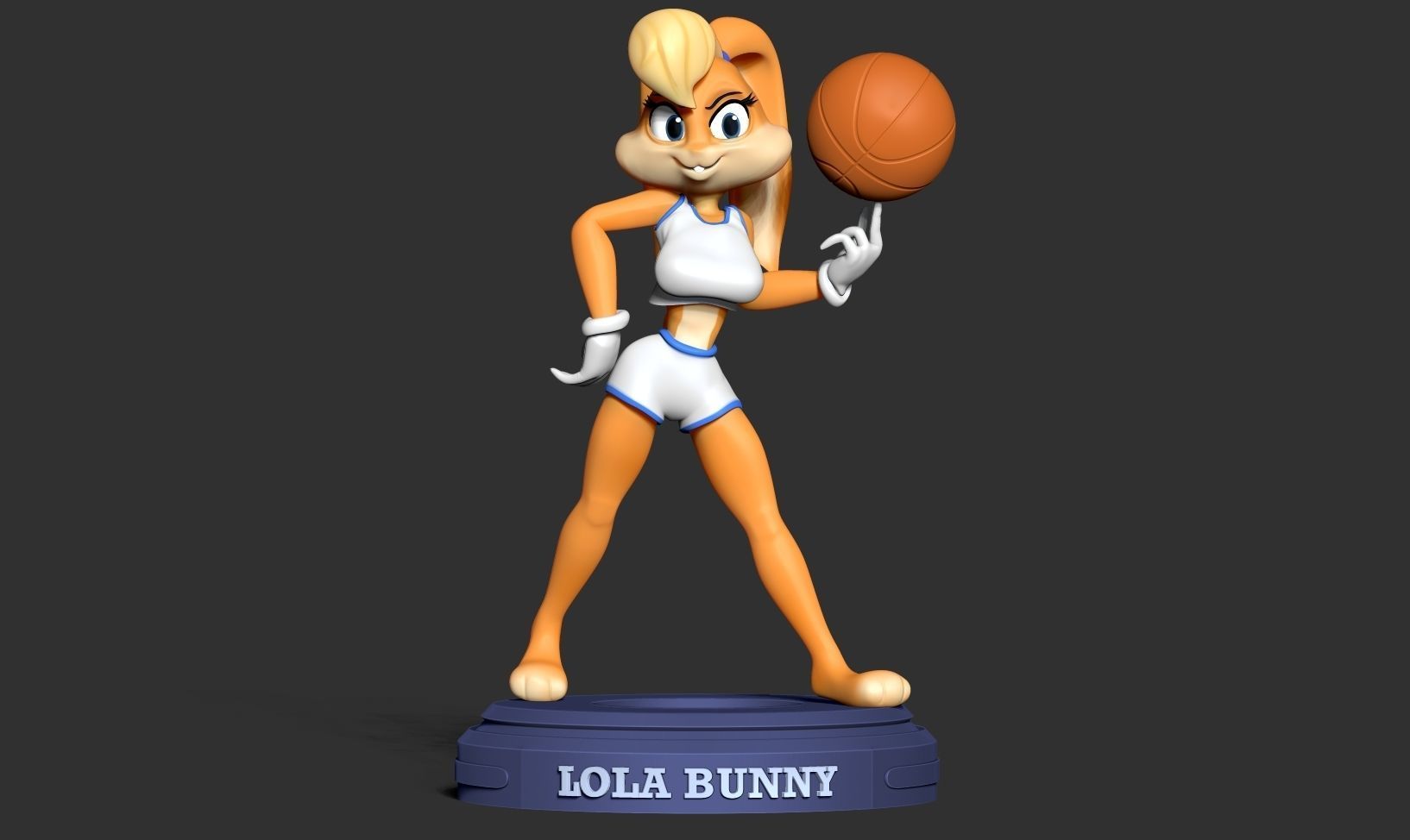 Lola Bunny 3D print model_9