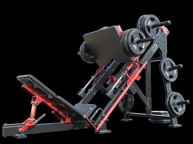 Leg Press Hammer Strength 3D model