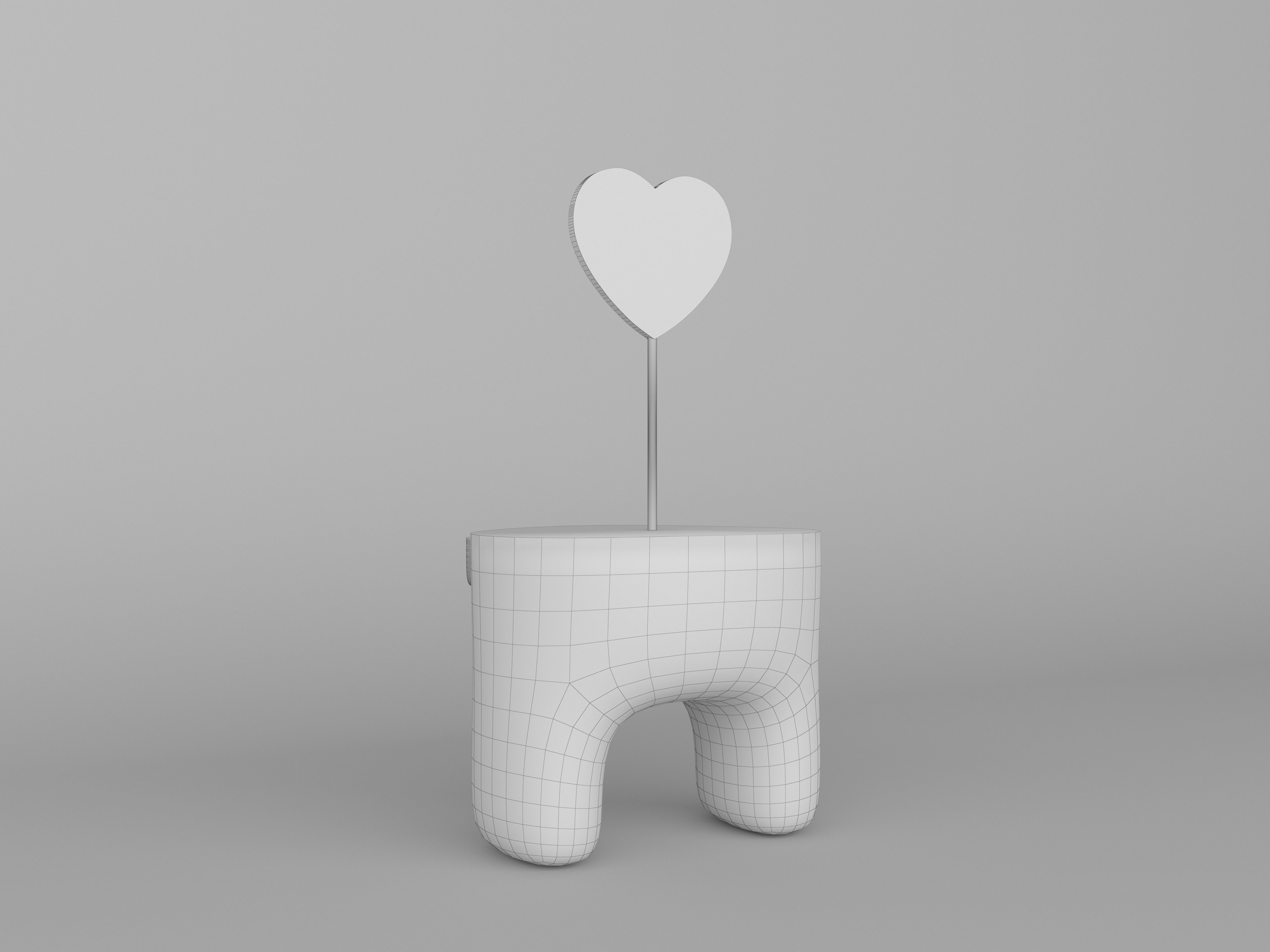 Valentines Day Among Us Collection of 10 Low-poly 3D model_10