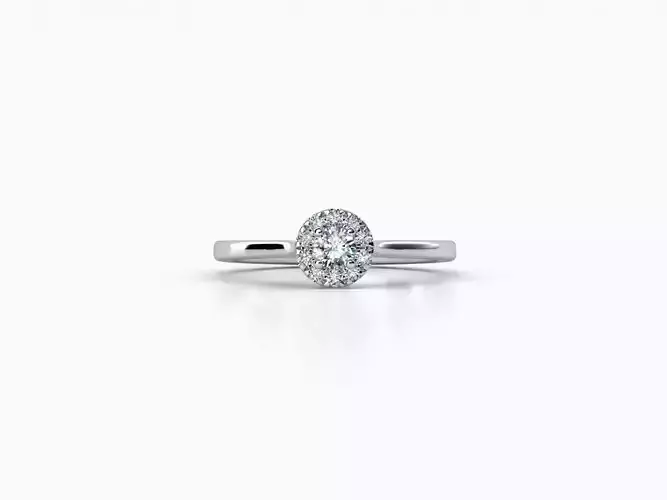 ZDR0100 oval diamond engagement ring