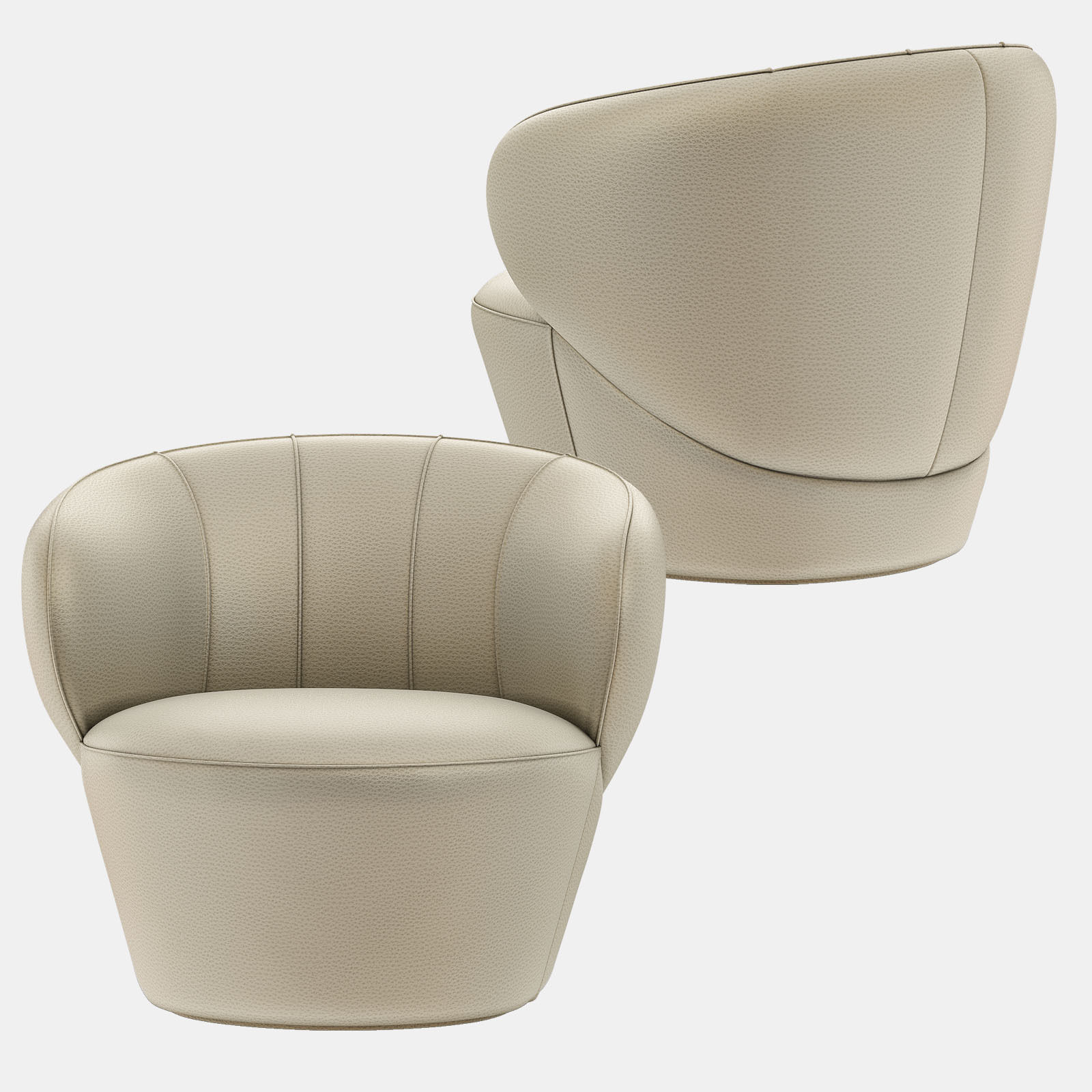 EOS Armchair 3D model_1