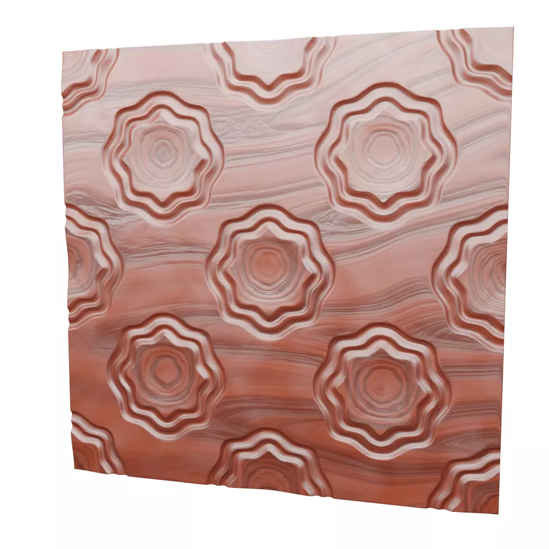 3D Panel tile 3D model_0