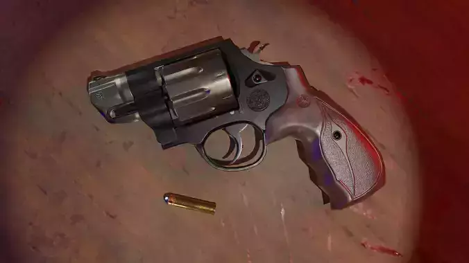 Gun- SnW327Performance - Low Poly 3D Game Ready Asset