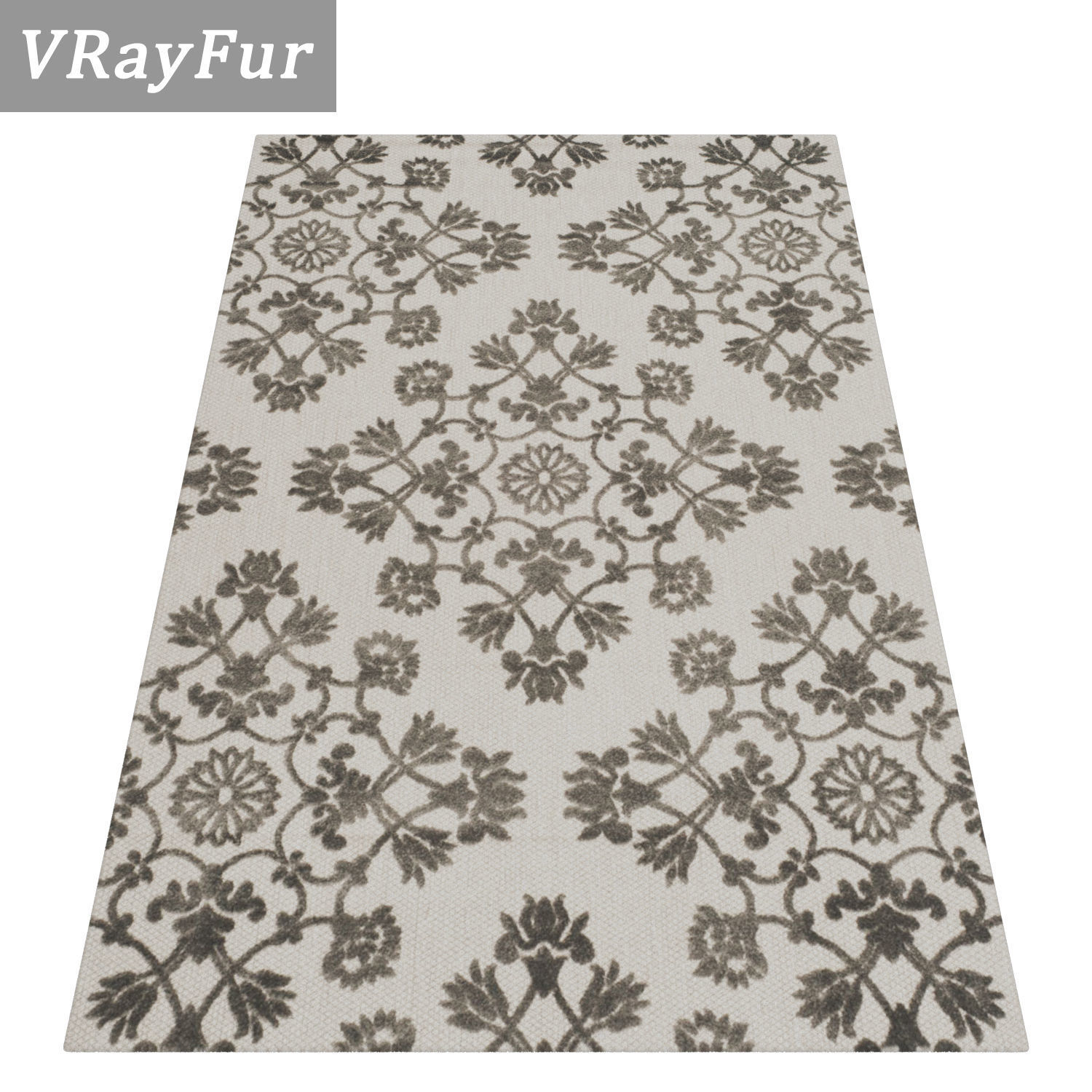 Rug Set 2407 3D model_2