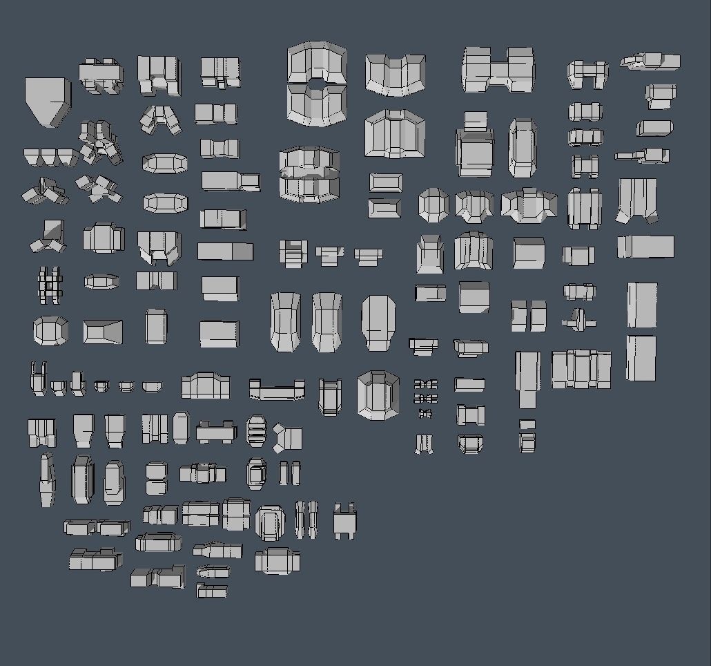 basic shapes set 06 3D model_5