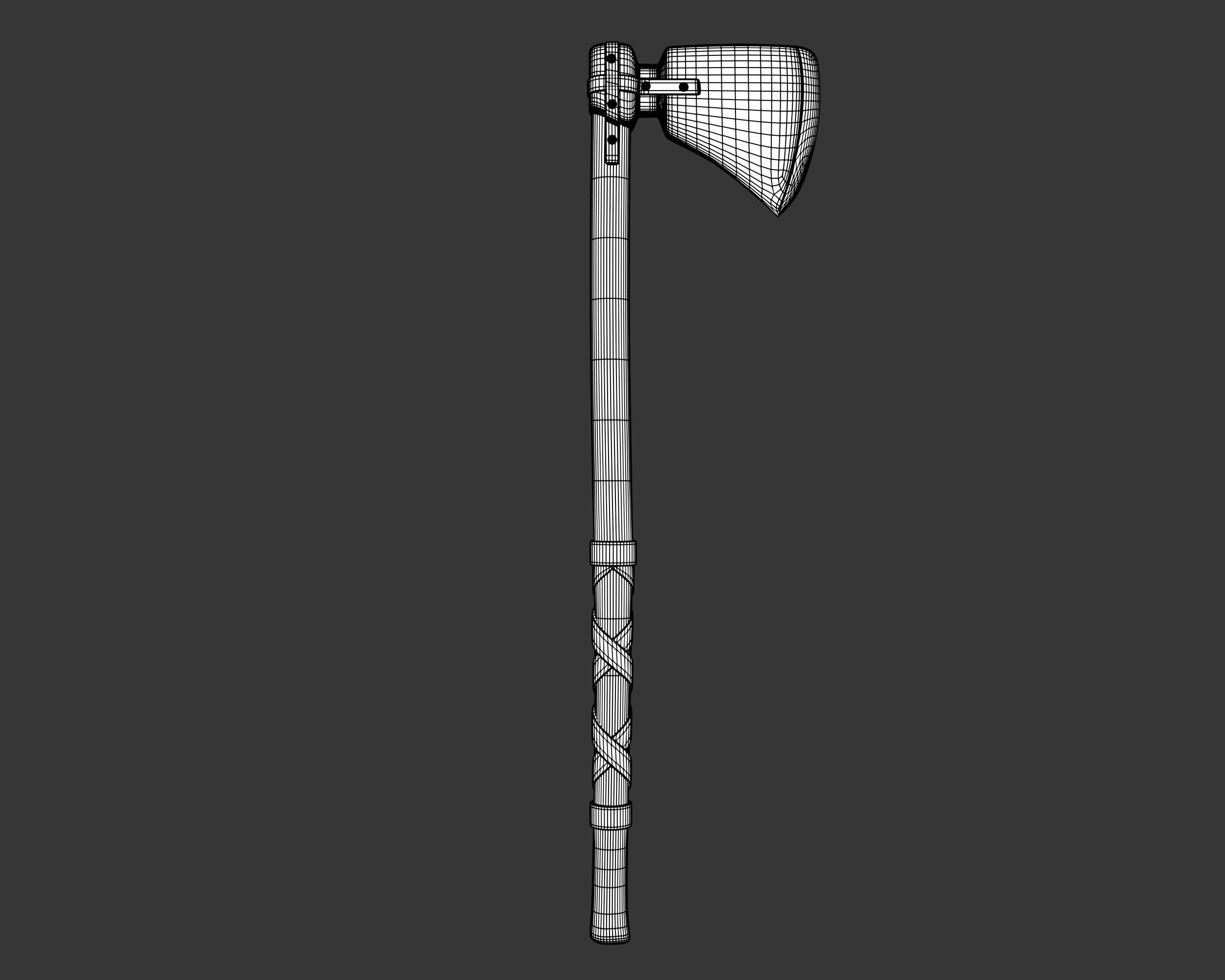 Medieval Collection Weapons Axes _10