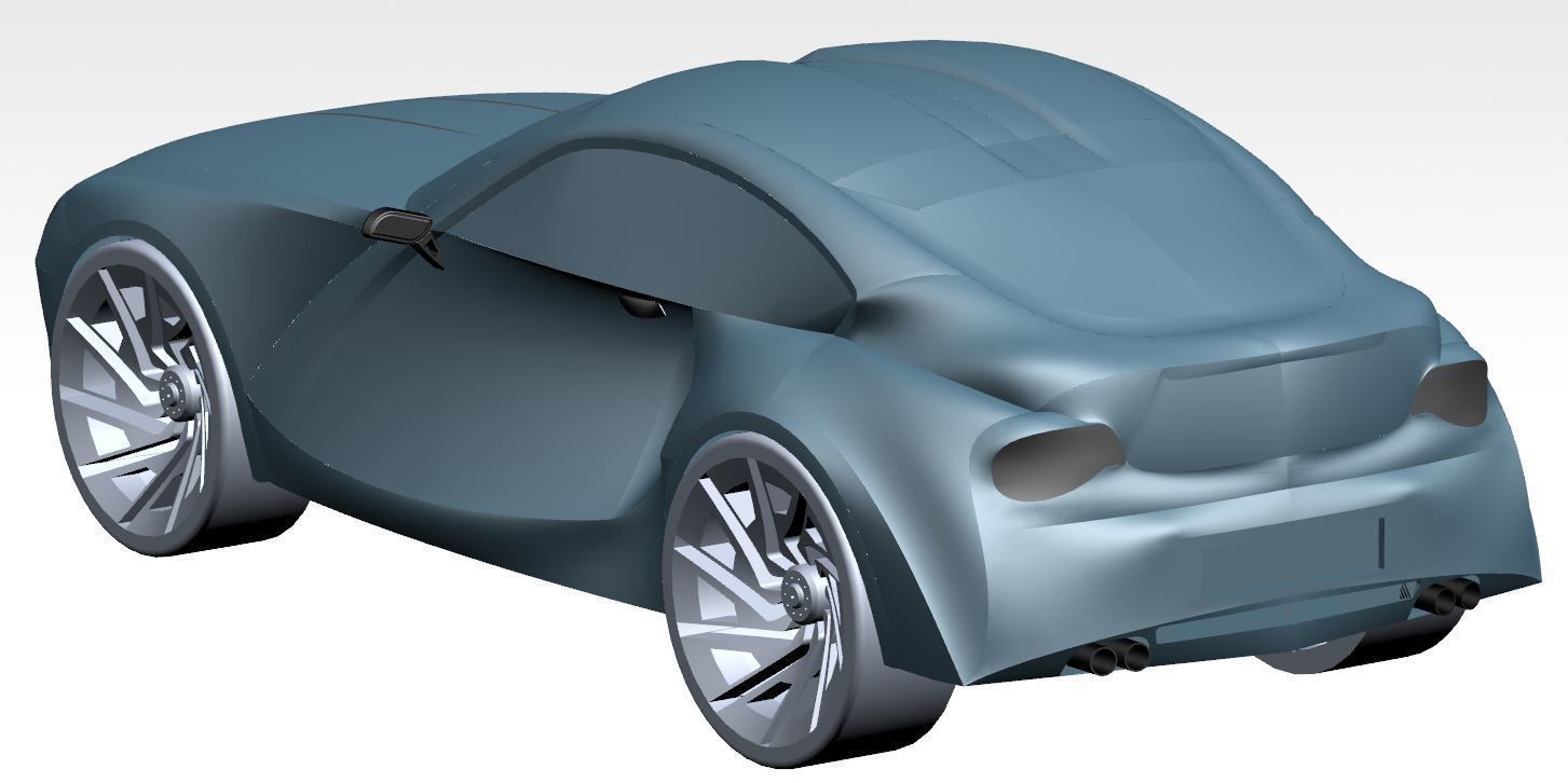 Concept Car 3D model_11