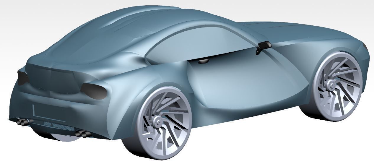 Concept Car 3D model_12