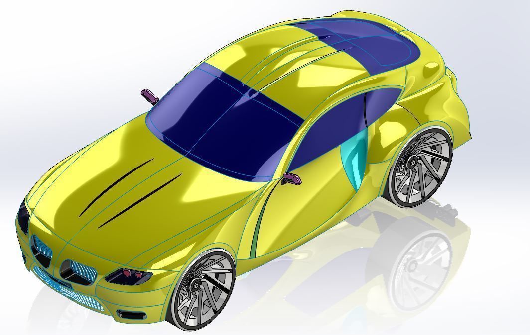 Concept Car 3D model_8