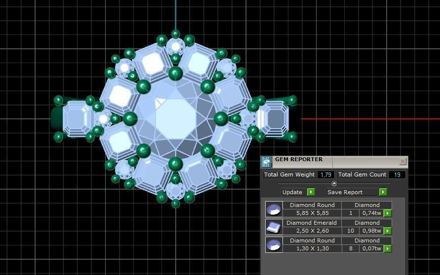 Ring bi 68 3D print model_6