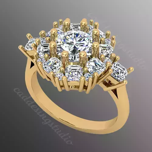 Ring bi 68 3D print model