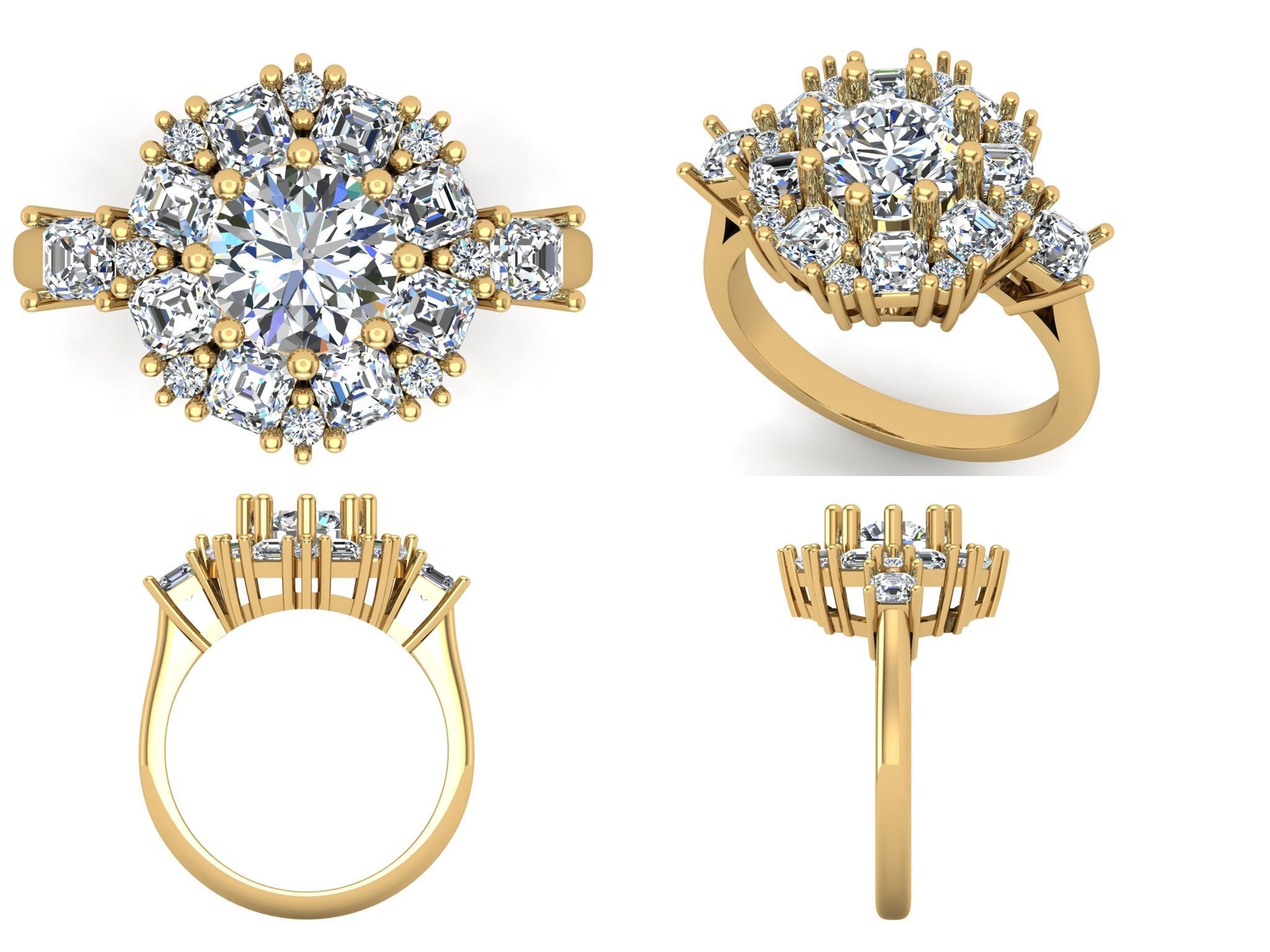 Ring bi 68 3D print model_4