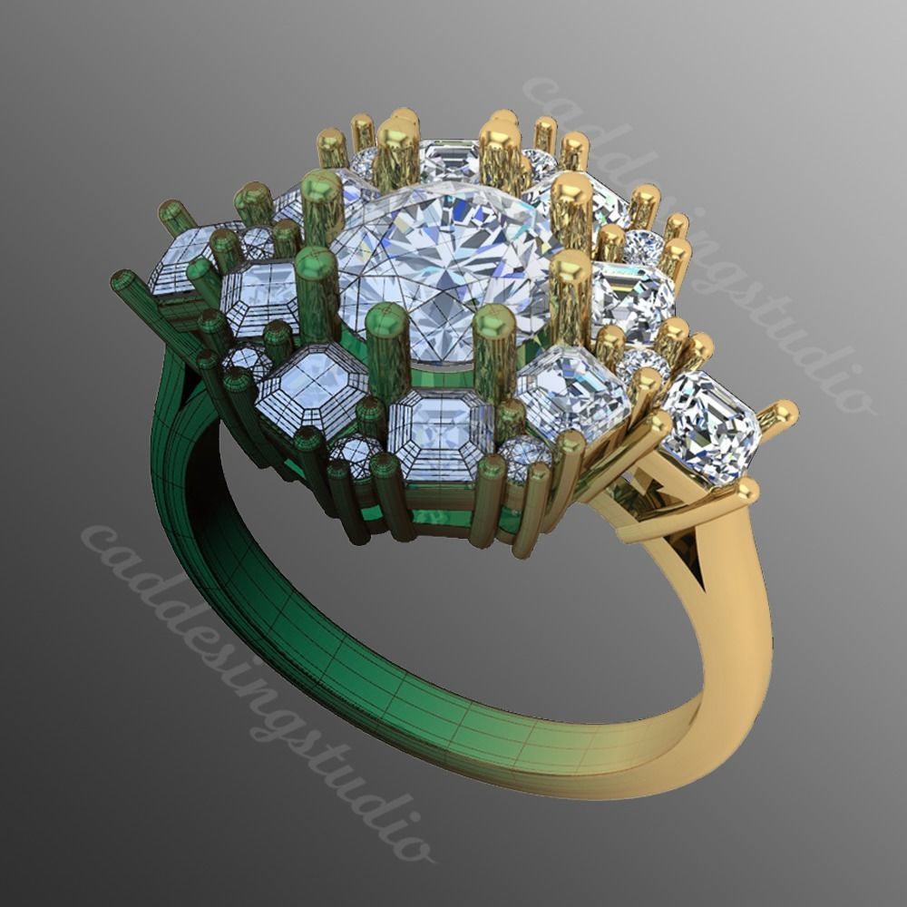 Ring bi 68 3D print model_1