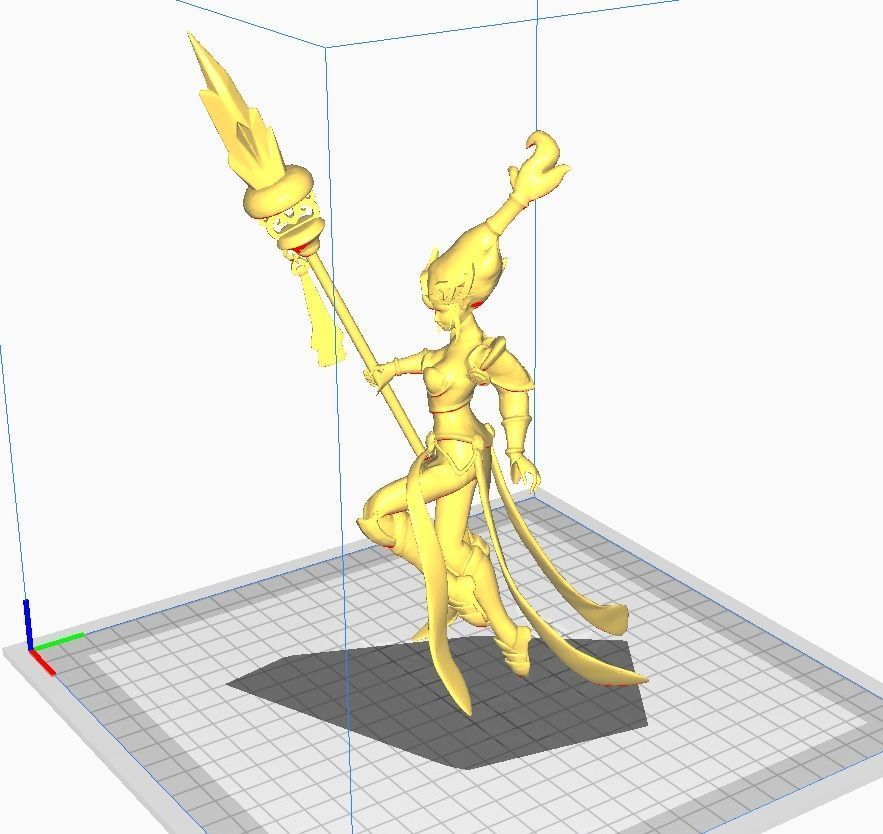 Victorious Janna 3D Model 3D print model_2