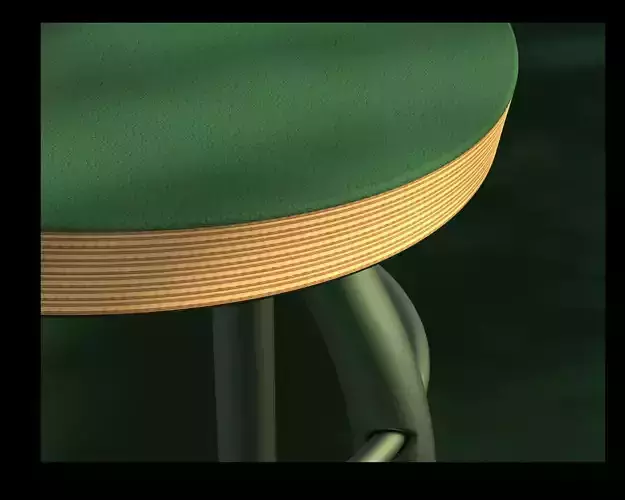 Stool for cafe 3D model