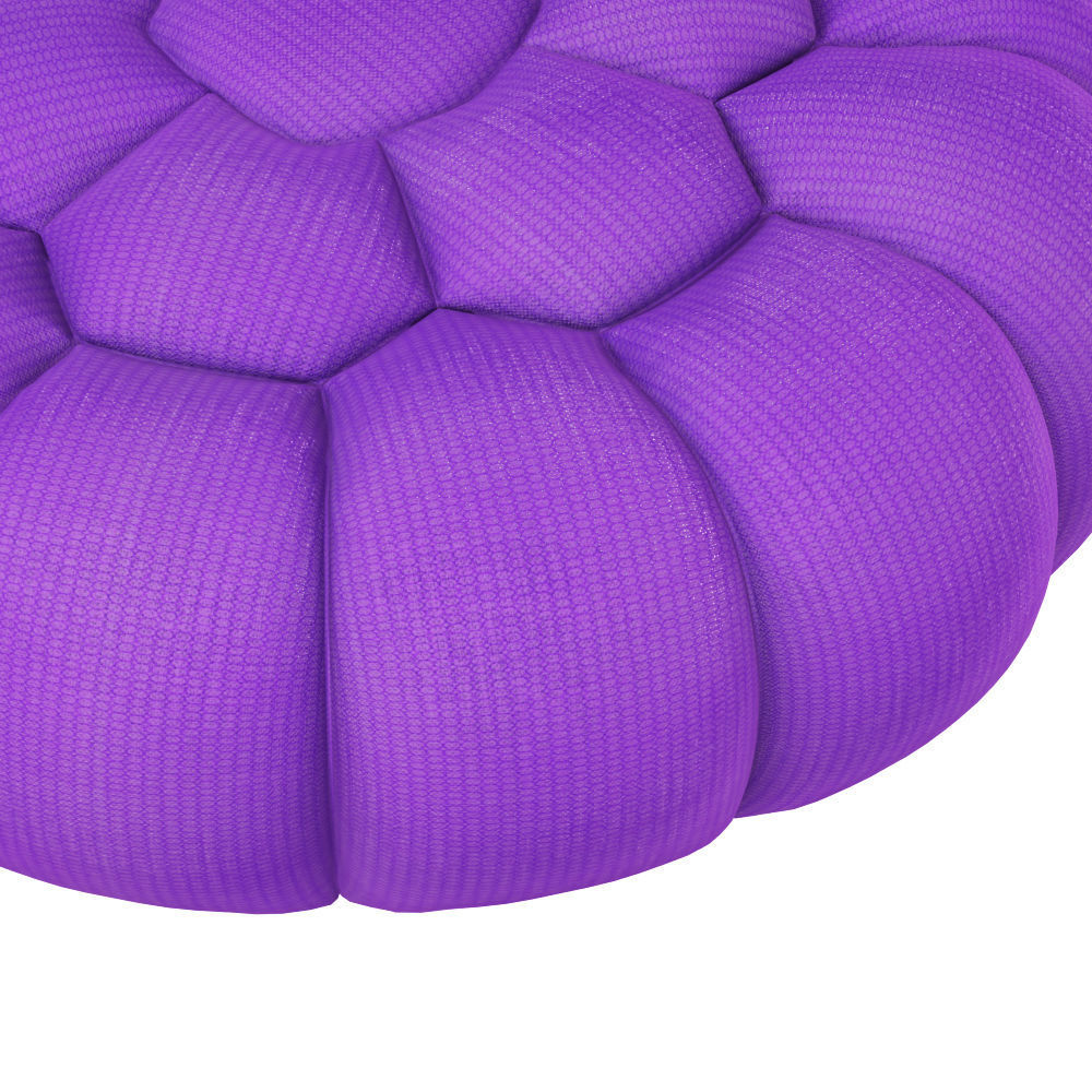 Bubble pouf 3D model_4
