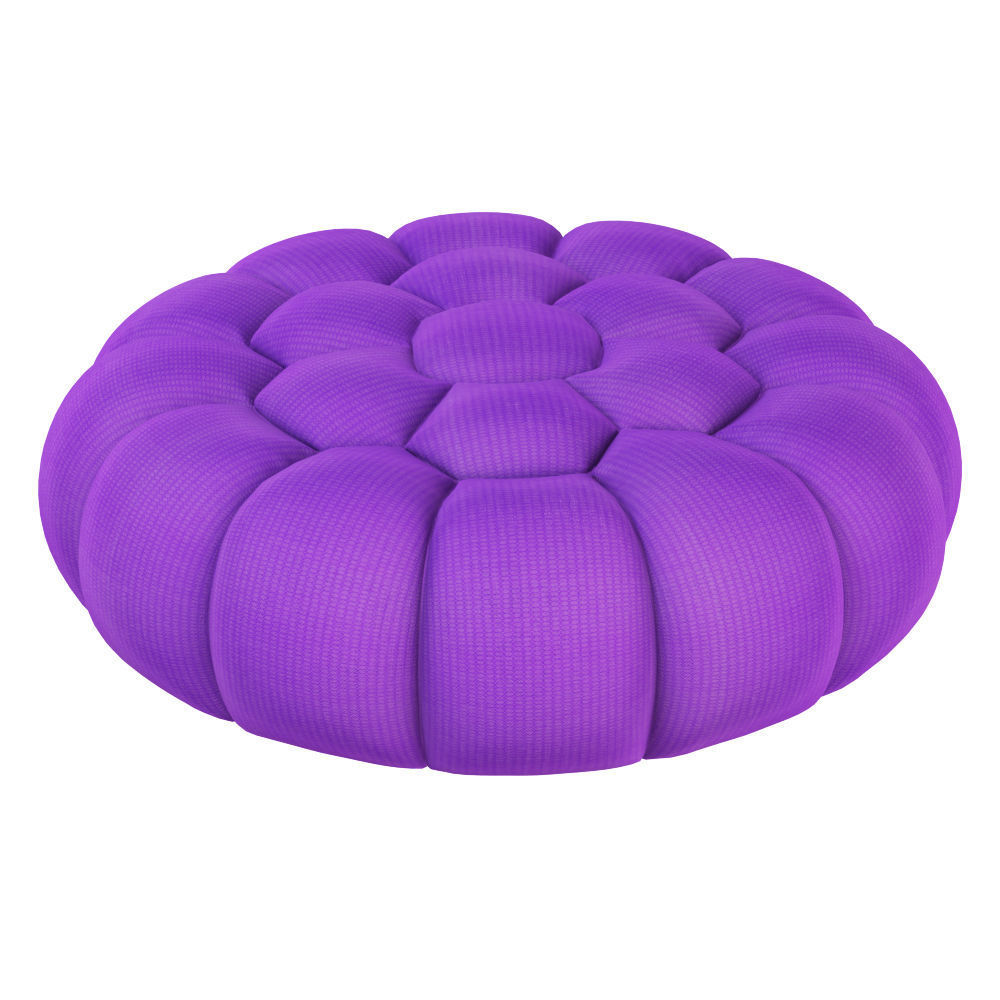 Bubble pouf 3D model_2