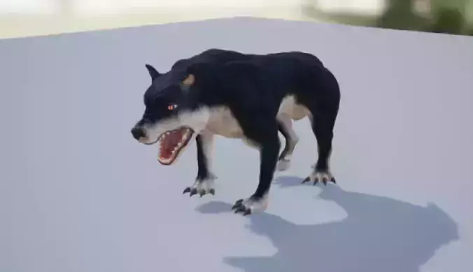 Animals Low-poly 3D model