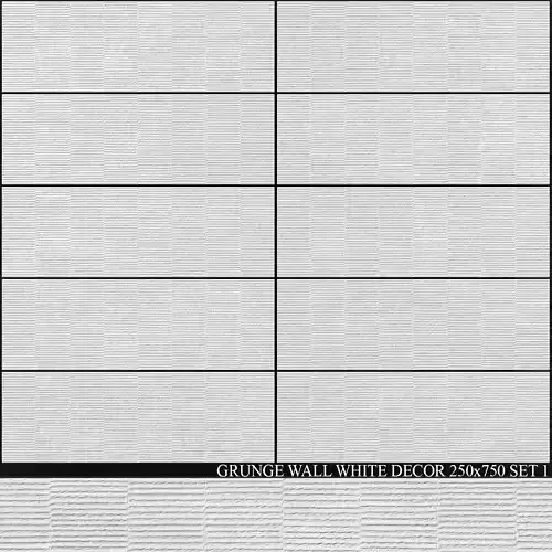Peronda Grunge Wall White Decor 250x750 Set 1